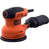 BLACK+DECKER BLACK DECKER Levigatrice roto orbitale 230W Sacchetto raccoglipolvere incluso