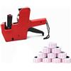 PREZZATRICE ETICHETTATRICE EURO + 21 ROTOLI ETICHETTE PREZZI + RICAMBIO Tampone