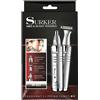 Surker Rasoio TAGLIA PELI NASO batteria RICARICABILE regola 2 IN 1 basette SOPRACCIGLIA