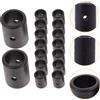 16 Pcs Ricambi Calcio Balilla Accessori Calciobalilla Tappi Terminali