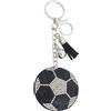Portachiavi Pallone Calcio Chiave Decori Sospesi Sospeso Pendente