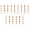 6 Pcs Mollette in Legno Clip Della Di Vestiti Morsetti Per Abiti