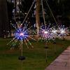 Rawrr 4 luci a energia solare per fuochi d'artificio da giardino, 90 LED, impermeabile, luce decorativa a energia solare