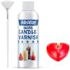 AllisWay Vernice lucida per candele Vernice Finale Lucida Candele Vernice con Pen
