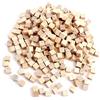 meukcez Set da 400 Cubi in Legno da Decorare 1x1x1 cm Cubi di Legnoai Naturale Gr