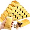 ZephyrHome 20 Scatole Bomboniere Lingotto d'Oro - Decorazione Bar d'Oro e Regalo Pirata p