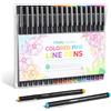 Ohuhu Penne Fineliner 18 Pacchi Ohuhu 11 colori Penne da disegno a tratto fine 0,