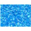 SCARA BEADS GET INSPIRED 50 perline a goccia 6 x 9 mm blu acqua vetro ceco