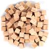 MUZHUPGUZ 55 mini cubi in legno vergini da 30 mm di pino naturale blocchi quadrati gr