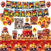 PYTRARTY Stoviglie Compleanno,Addobbi Compleanno,Kit Feste Compleanni ,