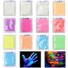 heavenlife Polvere Fluorescente 13 Colori Polvere Luminosa Pigmenti Luminescente Pigm