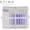 Tulipano Tulip ETIMO Murasaki Cushion grip uncinetto set TEM-001 ago da maglia NUOVO