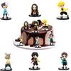 Invasye Anime Action Figure 6 Pezzi Devil's Blade Figure Giocattoli Anime Cake Top