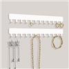 Josmimic Portagioie da parete robusto organizer per collane bracciali e ore