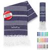 LeStoff Telo mare - 100% Cotone bio 50 x 100 cm Prelavato Assorbent BEEOH