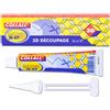 Collall Colla in Silicone 3D Perfetta per Arte Artigianato e Fai da Te Tras