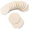 QincLing 18 dischi di legno rotondi da 10 cm dischi di legno naturale diametro 10 cm,