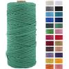 JeogYong Corda di Cotone Naturale Macrame 4 Fili di Spesso Filato Cor BEA