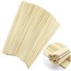 MIPIACE 100 Pezzi Bastoncini Zucchero Filato Bambù 30cm x4mm x 4mm Quadrati B