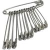 AERZETIX - C67648 - Set di 12 spille da balia 45/38/32mm - in metallo - aghi d