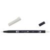 Tombow Dual brush-n89 Pennarello Doppia Punta Pennello colore: grigio