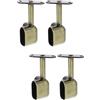 2 Pcs Supporti Per Bastoni Tende Staffe Bastone Ganci Staffa Tubi