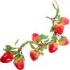 Simulazione Mazzo di fragole Vite Pianta sospesa Realistico mazzo di fragole