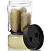 VINATO Fermentatore a Doppio Scomparto Capovolgibile con Filtro, 930 ml Barattolo di Vetro per Sottaceti, Ermetico & Lavabile, Lavastoviglie, Contenitori per Olive, Kimchi, Frutta