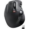 ELECOM Mouse trackball wireless ELECOM EX-G sinistro 6 pulsanti M-XT4DRBK