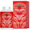 VIDASANA Brucia grassi Formula notturna dimagrante drenante forte dimagrante con garcinia