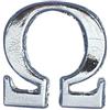 Rayher Motivo di Cera: Alpha + Omega Argento 2,5Cm Busta 2 Pezzi 3126422