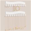 Josmimic Portagioie da Parete - Robusto Organizer per Collane Bracciali e Orecchini -