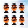 6 Pcs Cappello Zucca Kit Di Decorazione Halloween Giocattoli Per Bambini
