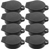 8 Pcs Cassetta Elettrica Da Esterno Scatola Stagna Accessori Per