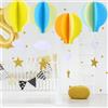 4 Pcs Mongolfiera Carta Da Appendere Decorazioni Festive Ornamento in