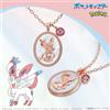 U-treasure Collana U-Treasure Pokemon Sylveon Shell argento (rivestito in oro rosa) donna
