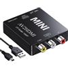 Does not apply Convertitore Da RCA a HDMI, Adattatore Da AV a HDMI, 1080P Mini RCA AV Composito