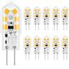 Details In Description Lampadina LED G4 1.5W 3000K - 10 Pezzi, Risparmio Energetico e Flicker Free