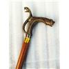 TESTA Bastone da passeggio in legno stile vittoriano con manico testa di serpente v...