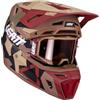 Leatt Casco moto 8.5 con Tecnologia 360° Turbine e maschera moto inclusa