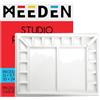 Meeden palette per pittura, tavolozza, acquerello, ceramica, miscelazione, 33x25 cm