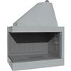 Marsi Camin Camino A Legna In Ghisa Aperto Reversibile 110x70x141H DS 110 TGH Marsicamin