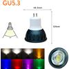 Ranpo 10W GU10 MR16 GU5.3 LED Faretto Lampadine Regolabile 220V 12V 24V Nero Grigio Oq