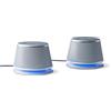 Does not apply Altoparlanti Stereo 2.0 per PC Fisso O Portatile, Ingresso AUX Da 3,5 Mm, Alimen