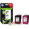 HP 2 CARTUCCE ORIGINALI HP 302 NERO+COLORE PER DESKJET 1110 2130 3630 3636