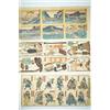 Xilografia giapponese Ukyo-e Original Nishiki-e Set x3 dal Giappone 0721C27