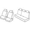 Lampa Coprisedili Superior - Grigio/Nero - compatibili per Ford Fiesta 5p (09/08>05/17)