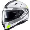 HJC Casco moto HJC i70 KARON MC10, Bianco/Argento, S