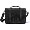 HIIERO Cow Hunter Borsa Nero Taglia Unica
