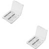 2 Pcs Tavolozza Pallete Ombretti Vassoio Per Tavolozze Di Trucco